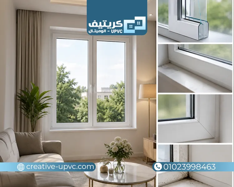 مميزات وعيوب شبابيك upvc