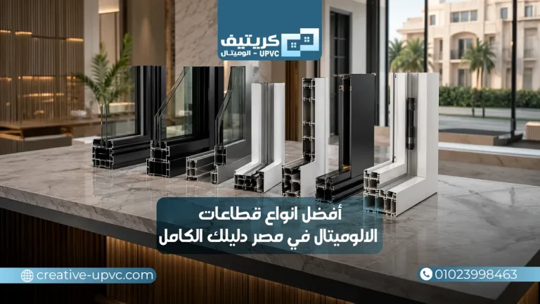 أفضل انواع قطاعات الالوميتال في مصر دليلك الكامل