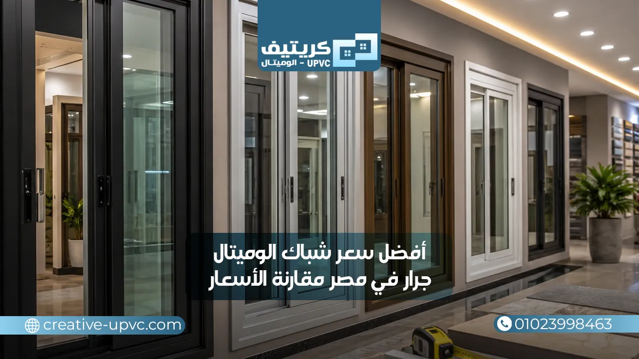 أفضل سعر شباك الوميتال جرار في مصر مقارنة الأسعار