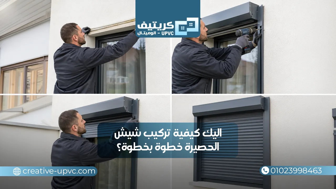 اليك كيفية تركيب شيش الحصيرة خطوة بخطوة