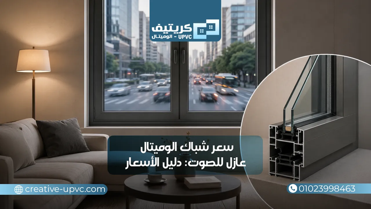 سعر شباك الوميتال عازل للصوت: دليل الأسعار