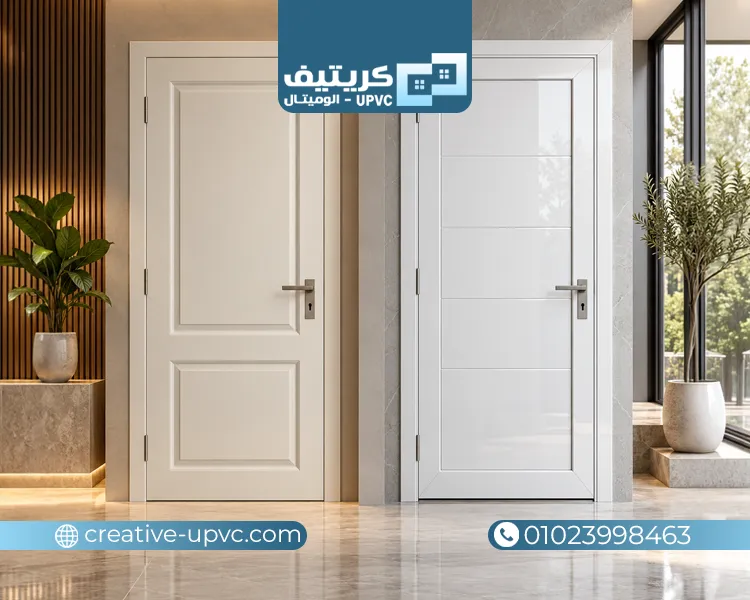 الفرق بين ابواب pvc و upvc